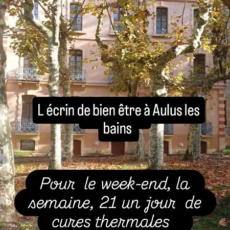 Ecrin De Bien Etre Apartamento Aulus-les-Bains